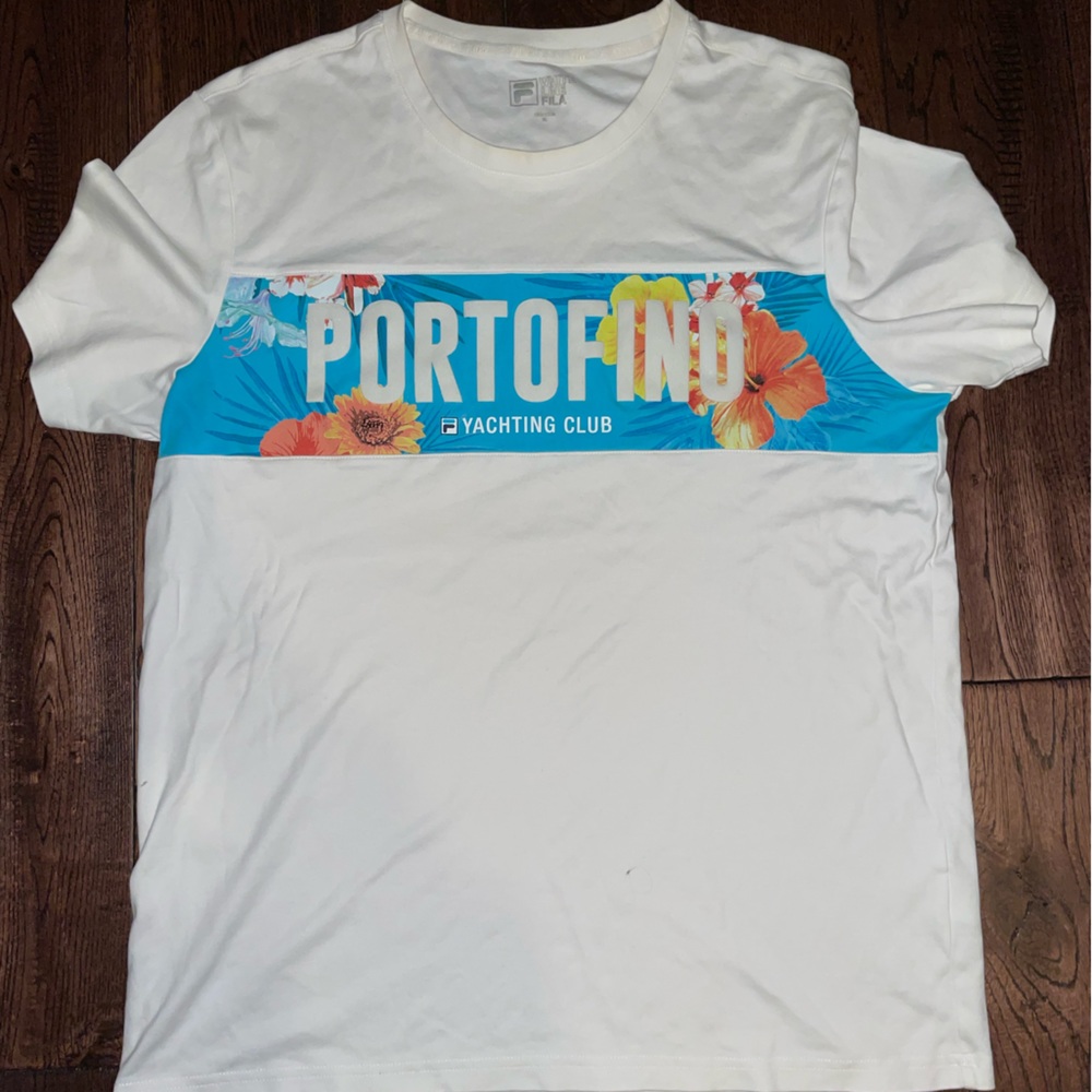 Fila White Line Portofino Yachting Club Shirt